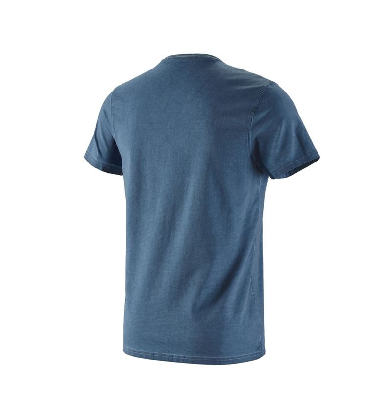 Themen: e.s. T-Shirt vintage cotton stretch + antikblau vintage 4