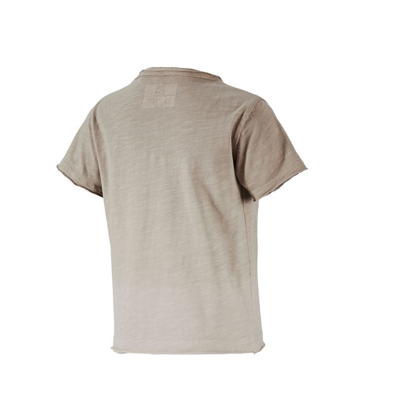 Shirts, Pullover & more: e.s. T-Shirt denim workwear, children's + taupe vintage 2