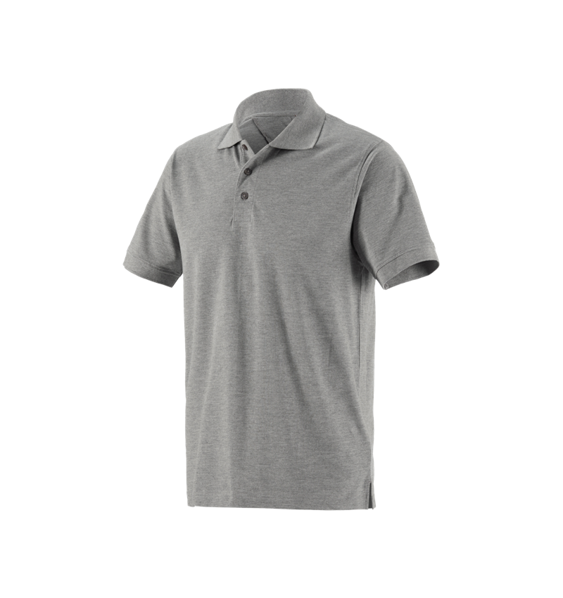 Shirts & Co.: Piqué-Polo e.s.industry + grau melange 2