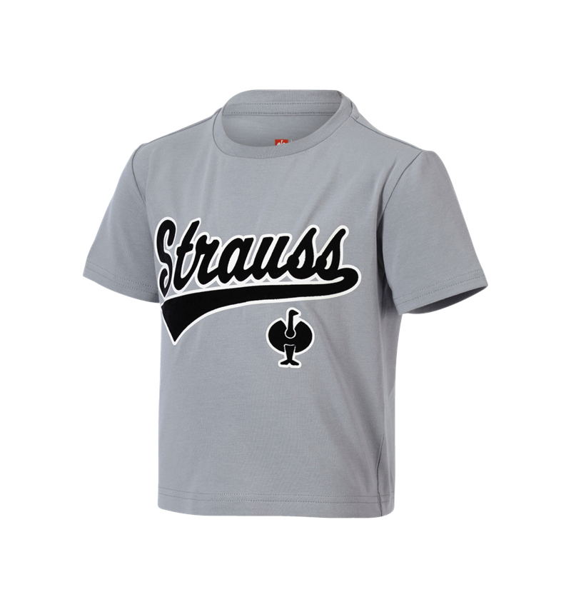 Shirts & Co.: T-Shirt e.s.e:pic, Kinder + platin/schwarz 3