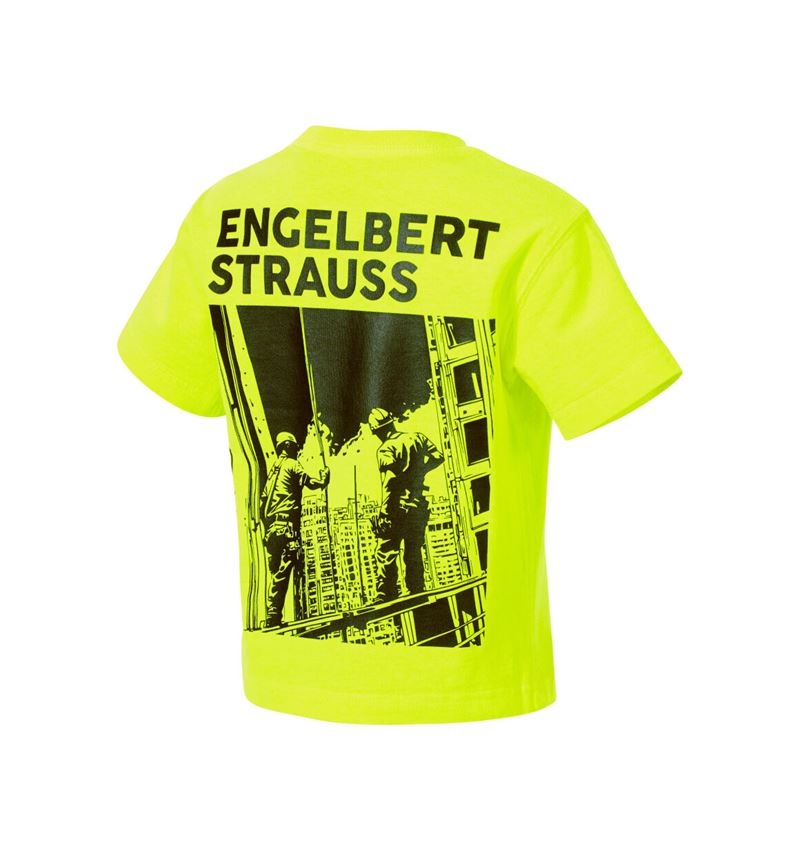Shirts & Co.: e.s. T-Shirt neon, Kinder + neongelb vintage 5