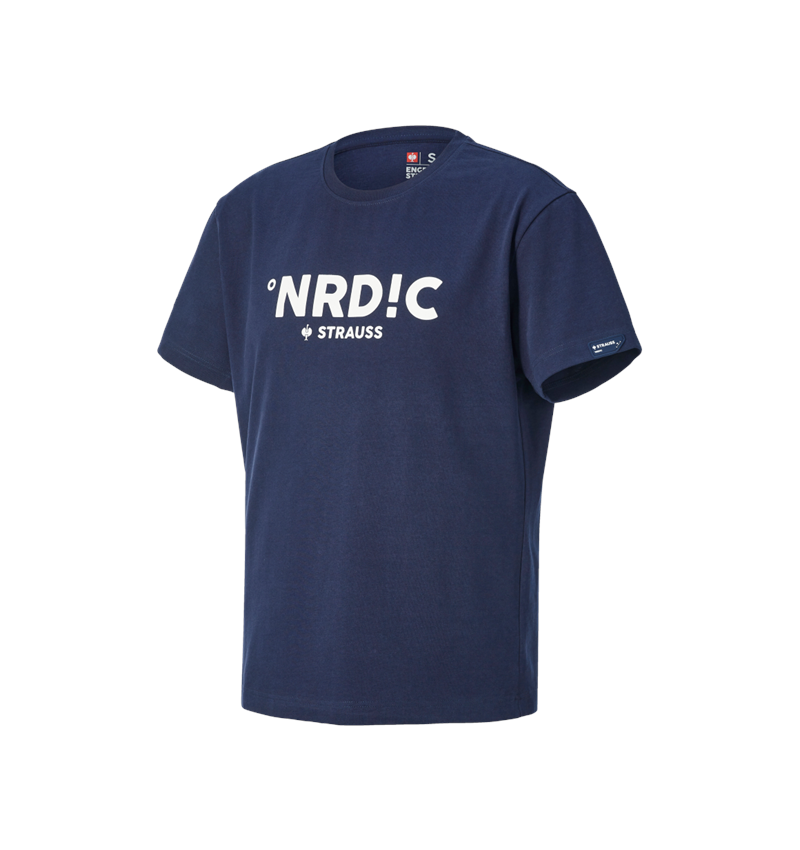 Themen: T-Shirt heavy e.s.line.nordic + dunkelblau/weiß 2