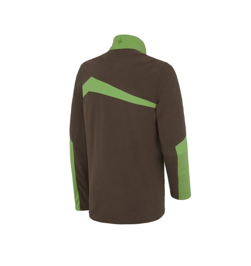 Winter: Fleece troyer e.s.motion 2020 + chestnut/seagreen 4