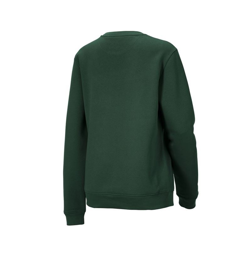 Topics: e.s. Sweatshirt poly cotton, ladies' + green 3