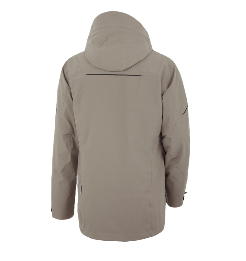 Winter jackets: 3 in 1 functional jacket e.s.vision, men's + terra 3