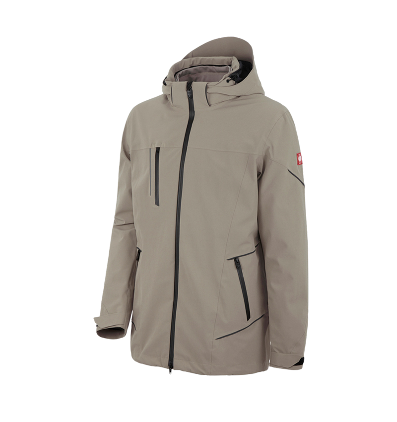 Winter jackets: 3 in 1 functional jacket e.s.vision, men's + terra 2