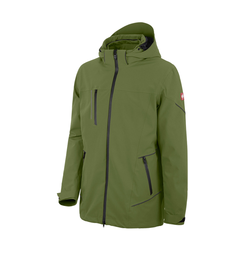Winter jackets: 3 in 1 functional jacket e.s.vision, men's + forest 2