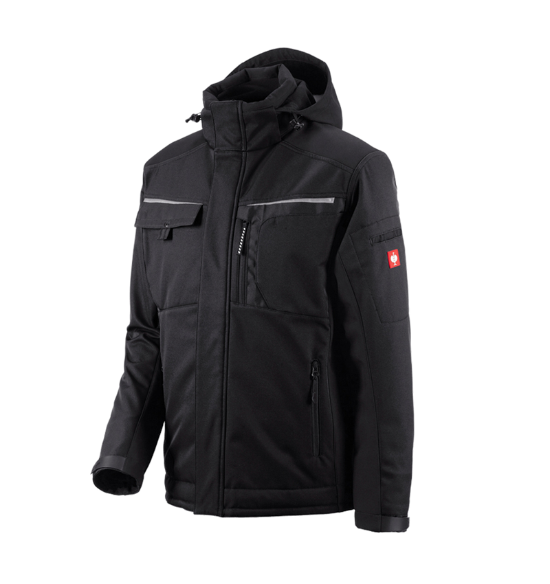 Arbeitsjacken: Softshelljacke e.s.motion + schwarz 2