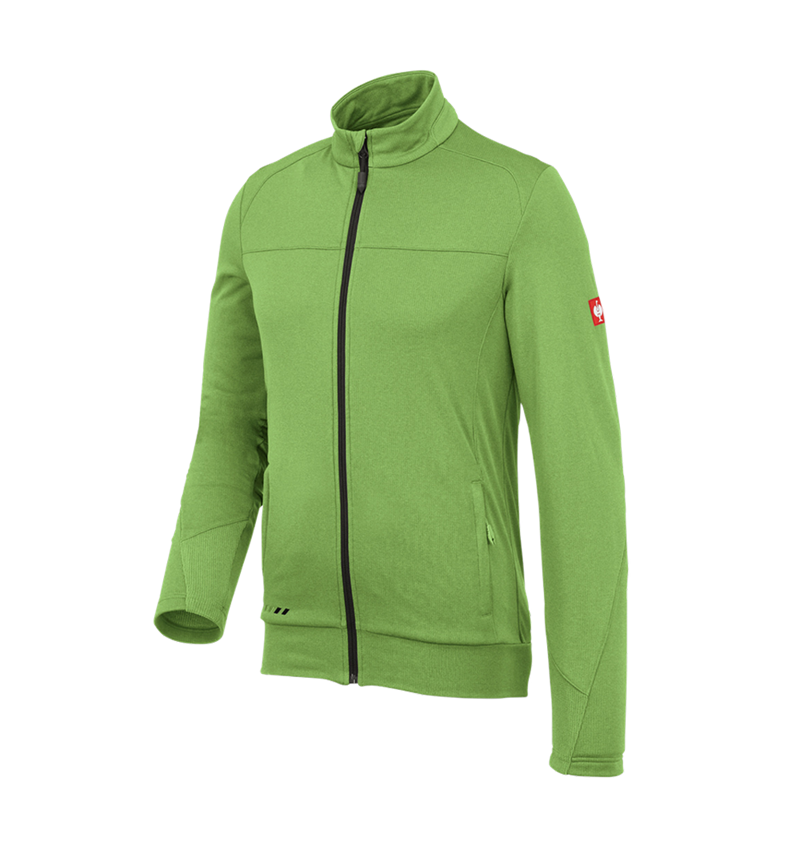 Themen: FIBERTWIN® clima-pro Jacke e.s.motion 2020 + seegrün/kastanie 2