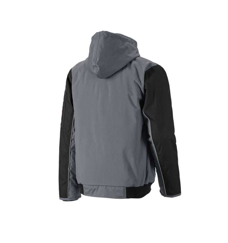 Maschinenbauer: Pilotenjacke e.s.image + grau/schwarz 3