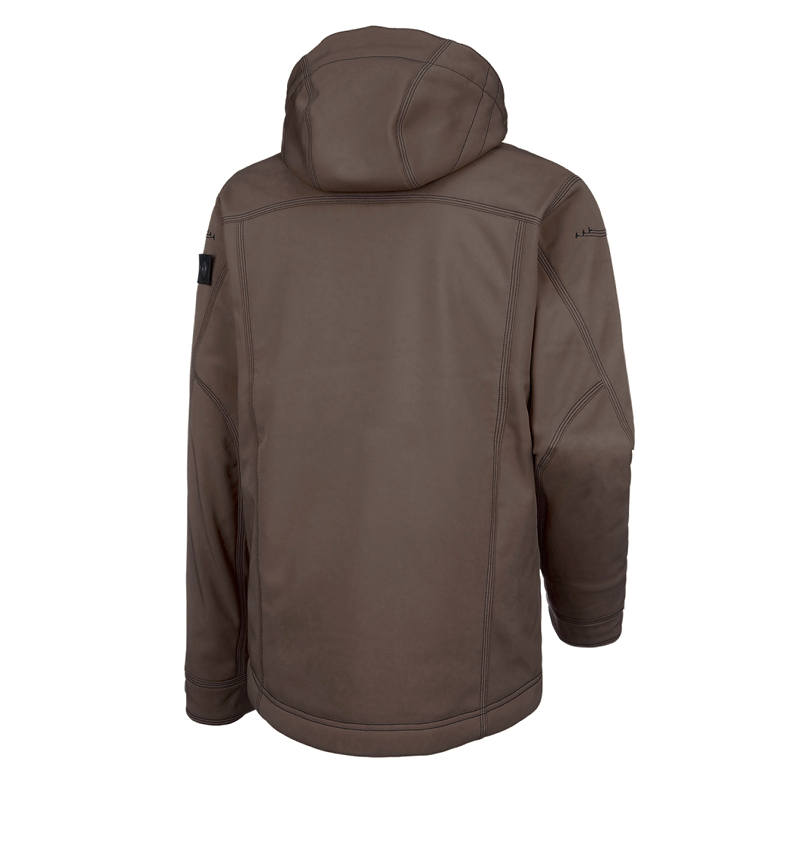 Themen: Winter Softshelljacke e.s.roughtough + rinde 3