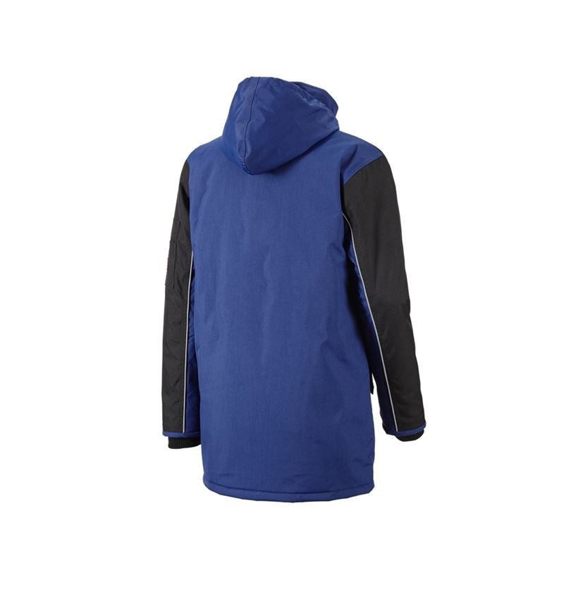Winterjacken: Parka e.s.image + kornblau/schwarz 3