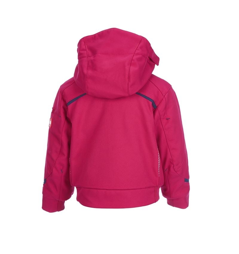 Jacken: Winter Softshelljacke e.s.motion 2020, Kinder + beere/dunkelblau 1