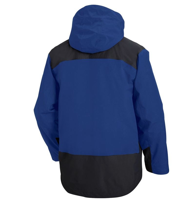 Dachdecker: e.s. 3 in 1 Funktionsjacke, Herren + kornblau/schwarz 3