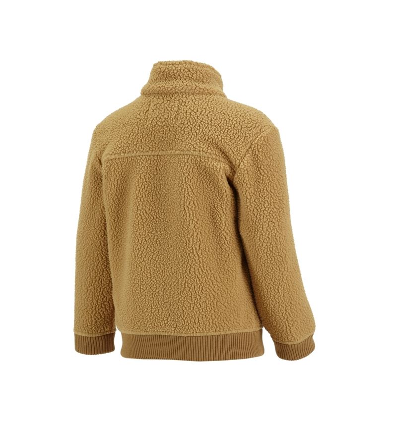 Jackets: Faux fur jacket e.s.vintage, children's + sepia 3