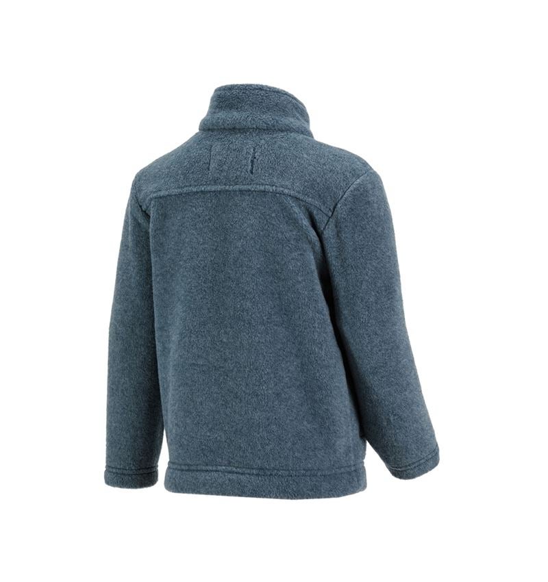Jacken: Fleecejacke e.s.vintage, Kinder + arktikblau melange 3