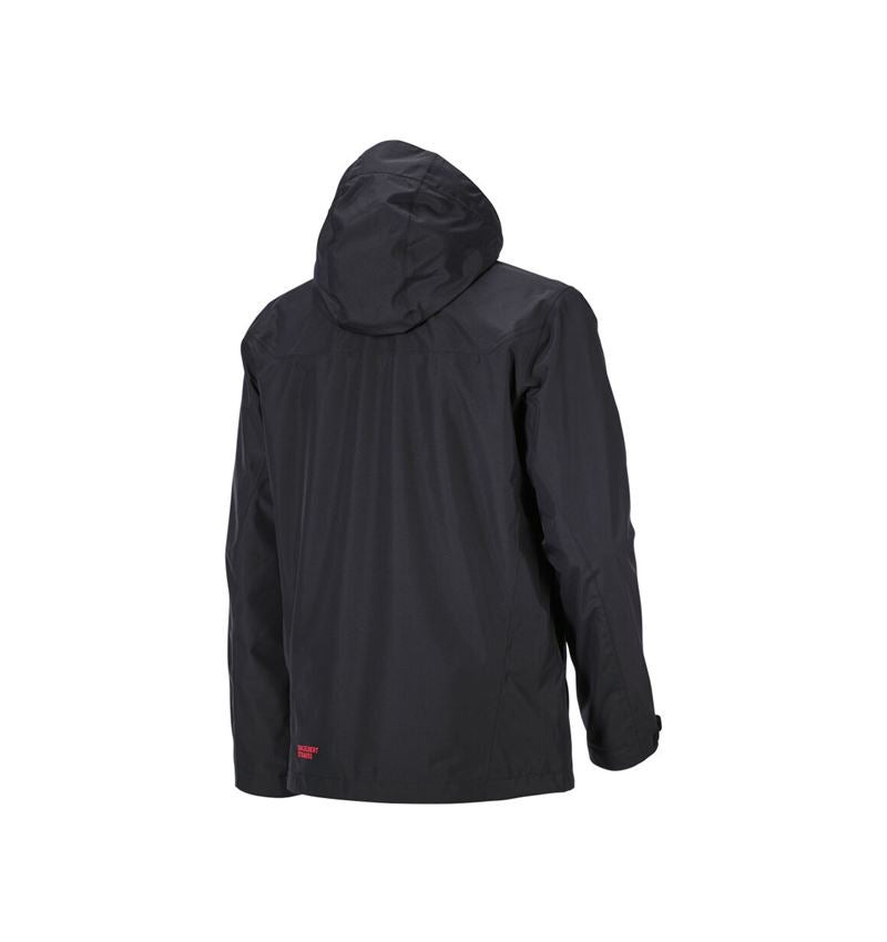 Arbeitsjacken: 3 in 1 Heizjacke e.s.concrete + schwarz 6