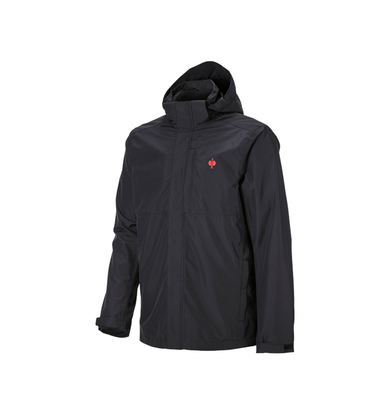 Arbeitsjacken: 3 in 1 Heizjacke e.s.concrete + schwarz 5