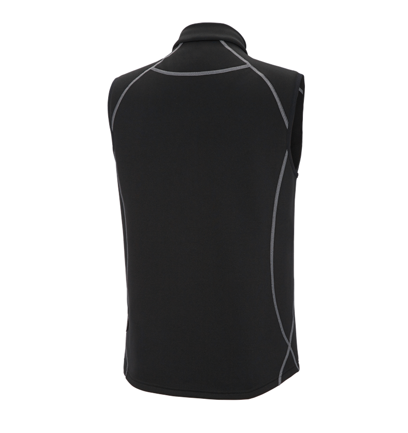 Themen: Funktions Weste thermo stretch e.s.motion 2020 + schwarz/platin 3