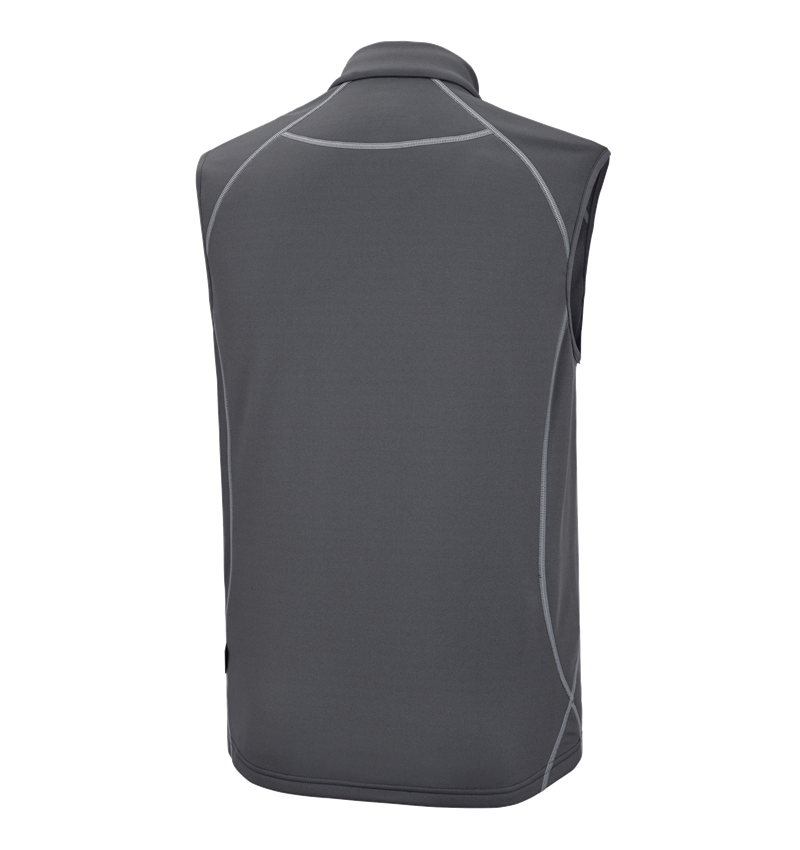 Westen: Funktions Weste thermo stretch e.s.motion 2020 + anthrazit/platin 3