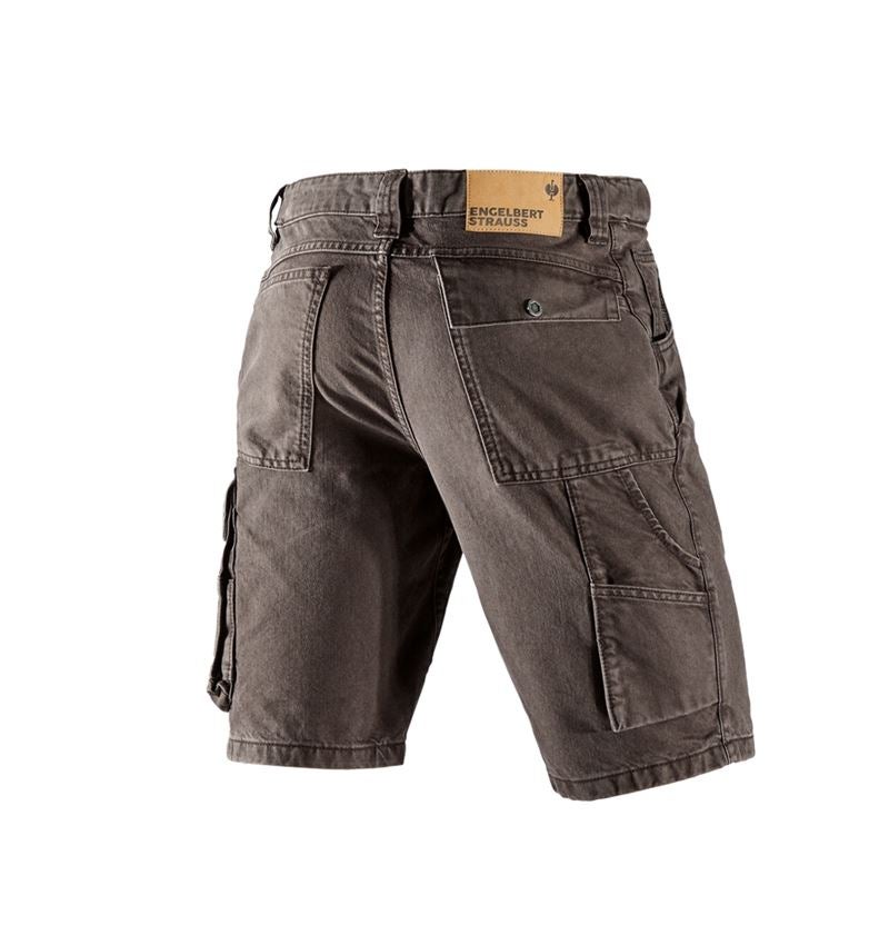 Arbeitshosen: e.s. Worker-Jeans-Short + kastanie 1