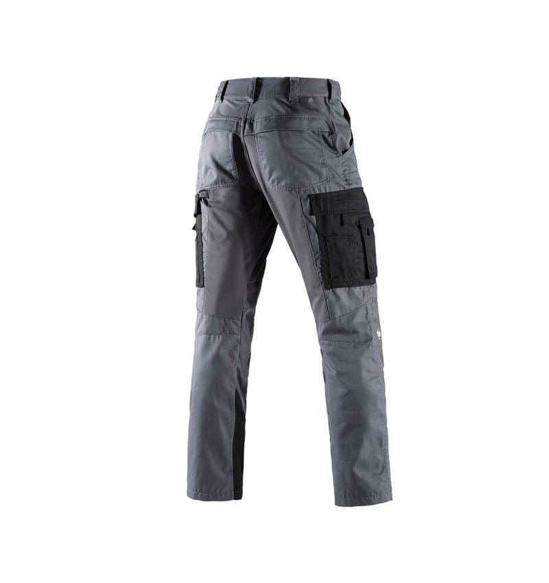 Arbeitshosen: Cargohose e.s. comfort + anthrazit/schwarz 3