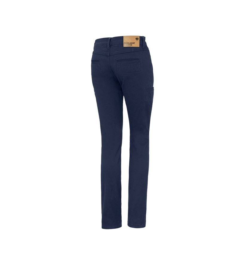 Hosen: e.s. Berufshose Chino, Damen + dunkelblau 4