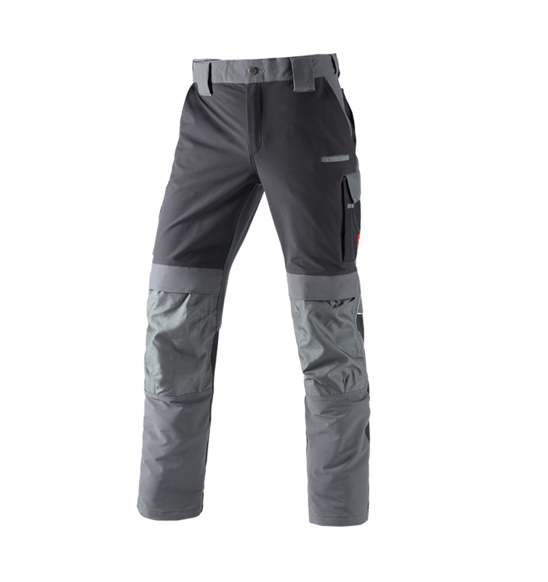 Gartenarbeit: Funktions Bundhose e.s.dynashield + zement/graphit 5