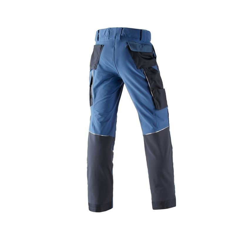 Fliesenleger: Funktions Bundhose e.s.dynashield + kobalt/pazifik 3