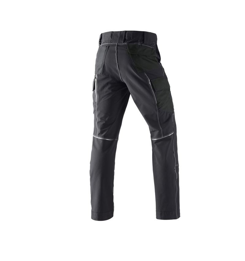 Work Trousers: Functional cargo trousers e.s.dynashield + black 3