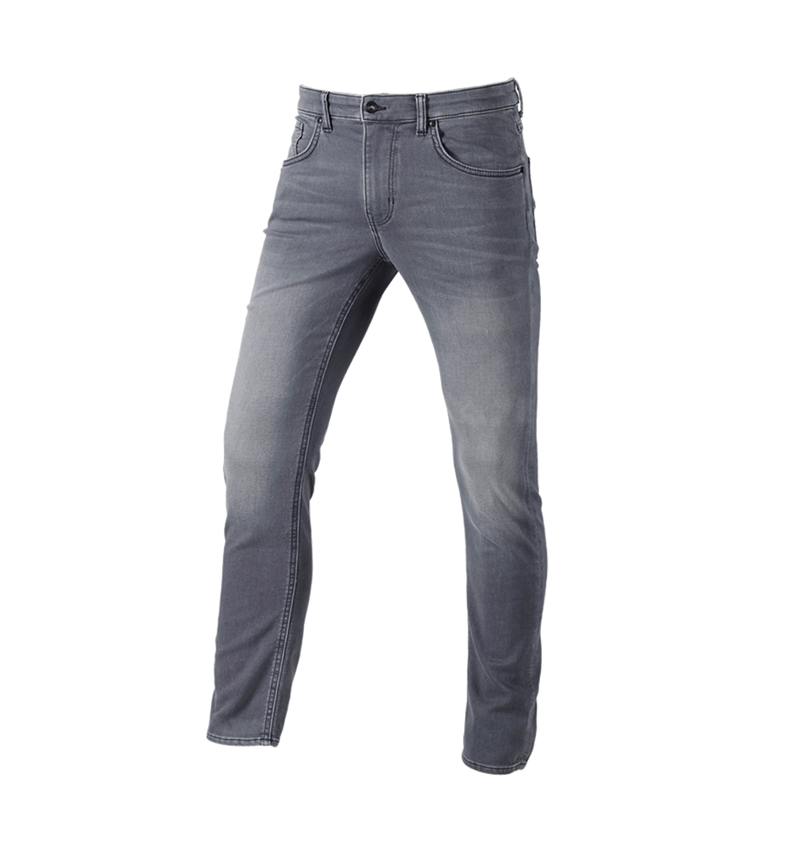 Lorry drivers: e.s. 5-pocket jeans jog-denim + greywashed 2