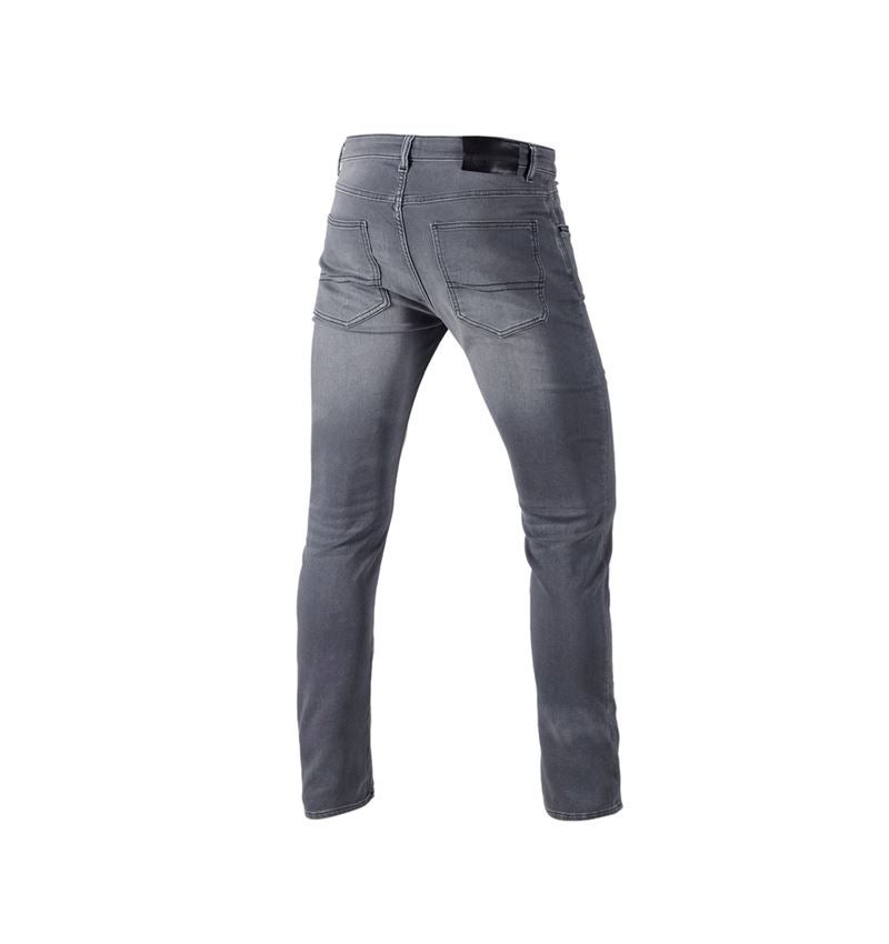 Lorry drivers: e.s. 5-pocket jeans jog-denim + greywashed 3