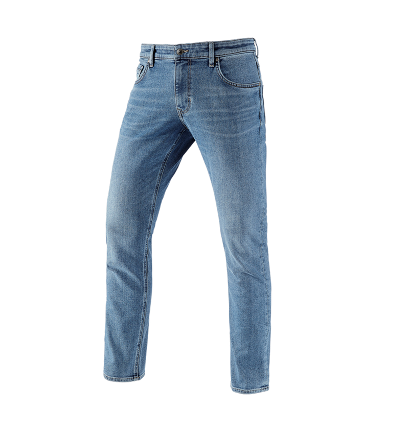 Winterhosen: e.s. Winter 5-Pocket-Stretch-Jeans + stonewashed 1