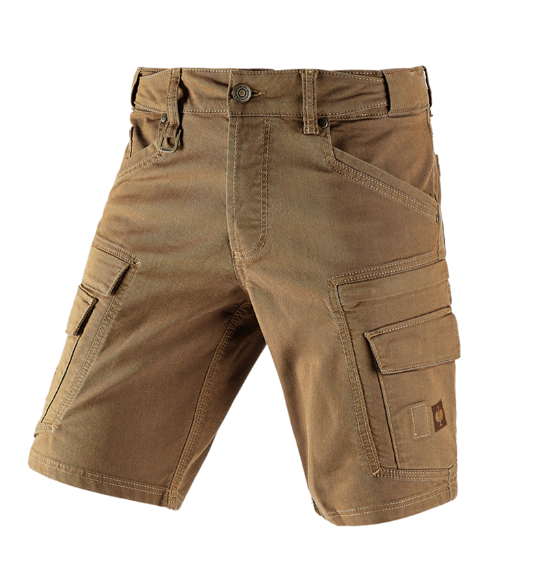 Arbeitshosen: Cargo-Short e.s.vintage + sepia 2