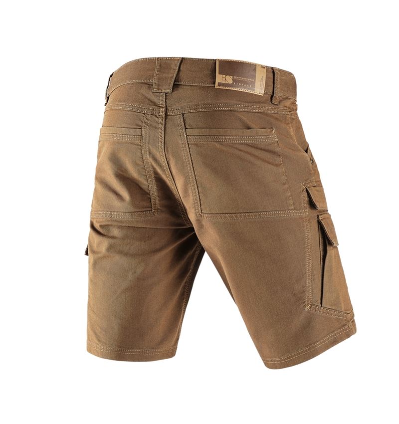 Arbeitshosen: Cargo-Short e.s.vintage + sepia 3