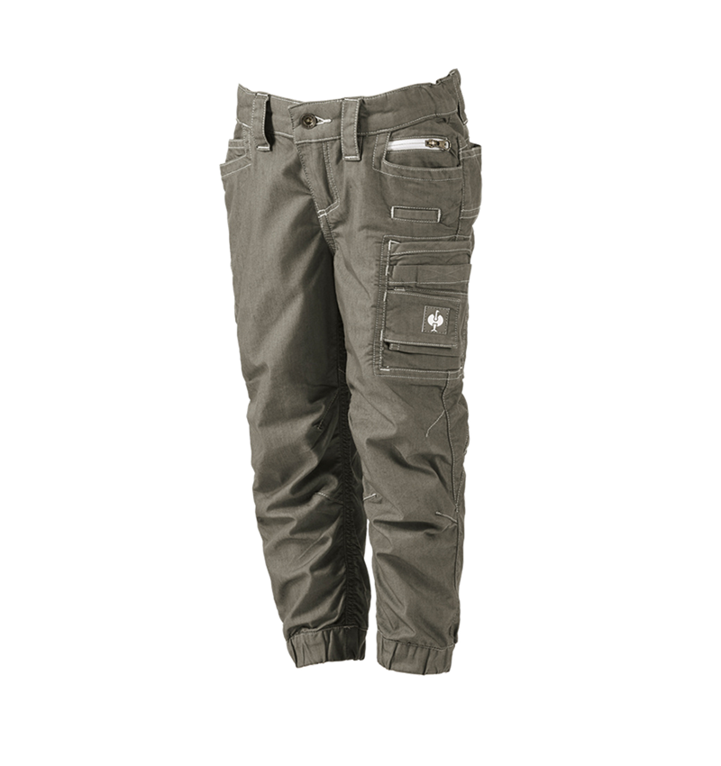 Hosen: Cargohose e.s.motion ten Sommer, Kinder + moorgrün 2