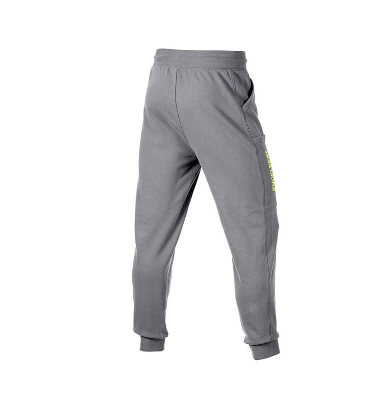 Accessories: Sweat pants light e.s.trail + basaltgrey/acid yellow 5