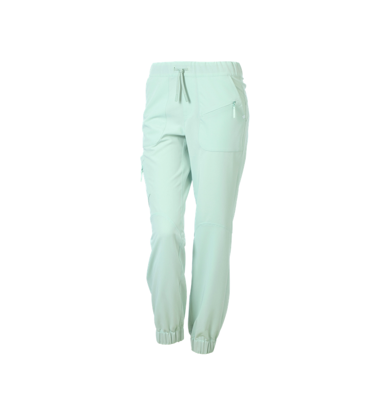 Work Trousers: Multi-Pocket Trousers e.s.avida, ladies’ + softgreen 3