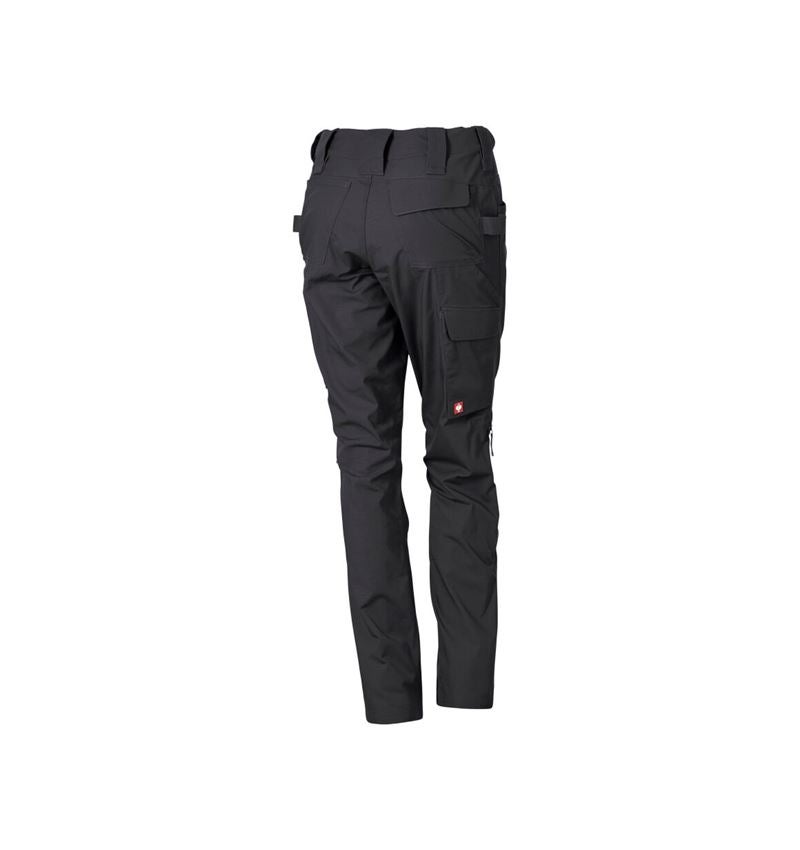 Work Trousers: Trousers e.s.e:pic ripstop, ladies' + black 5