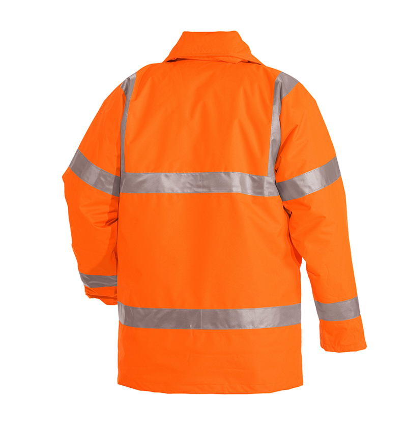Arbeitsjacken: STONEKIT Warnschutz-Parka + warnorange 1