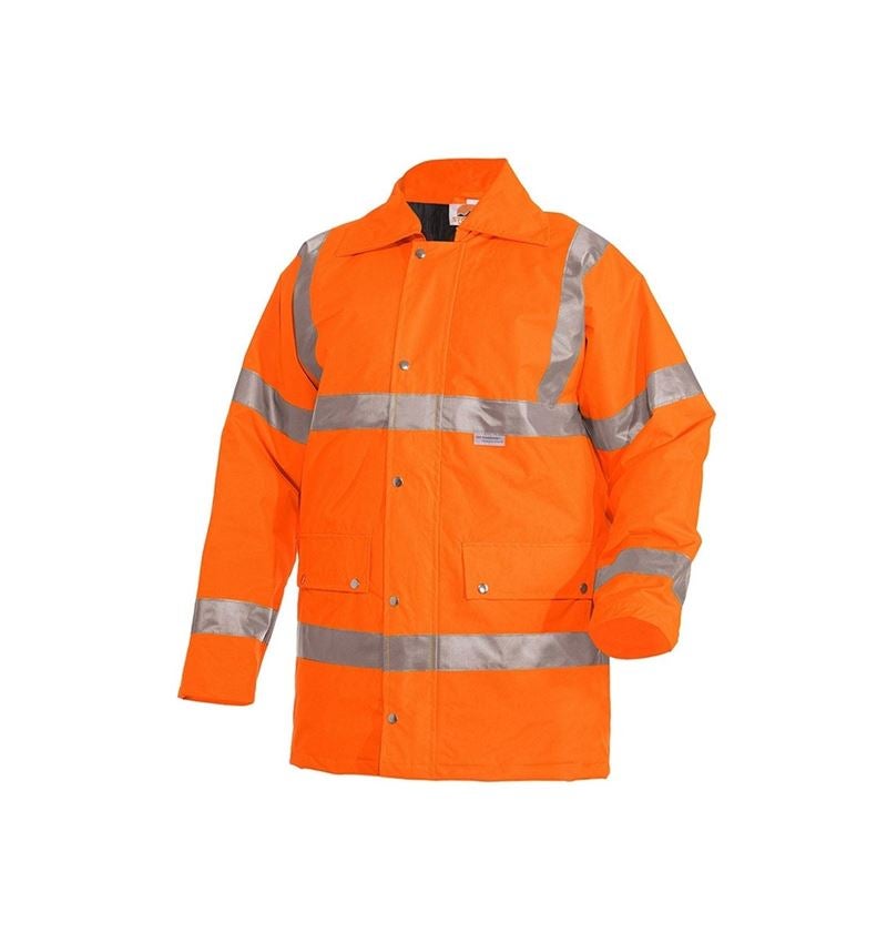 Arbeitsjacken: STONEKIT Warnschutz-Parka + warnorange