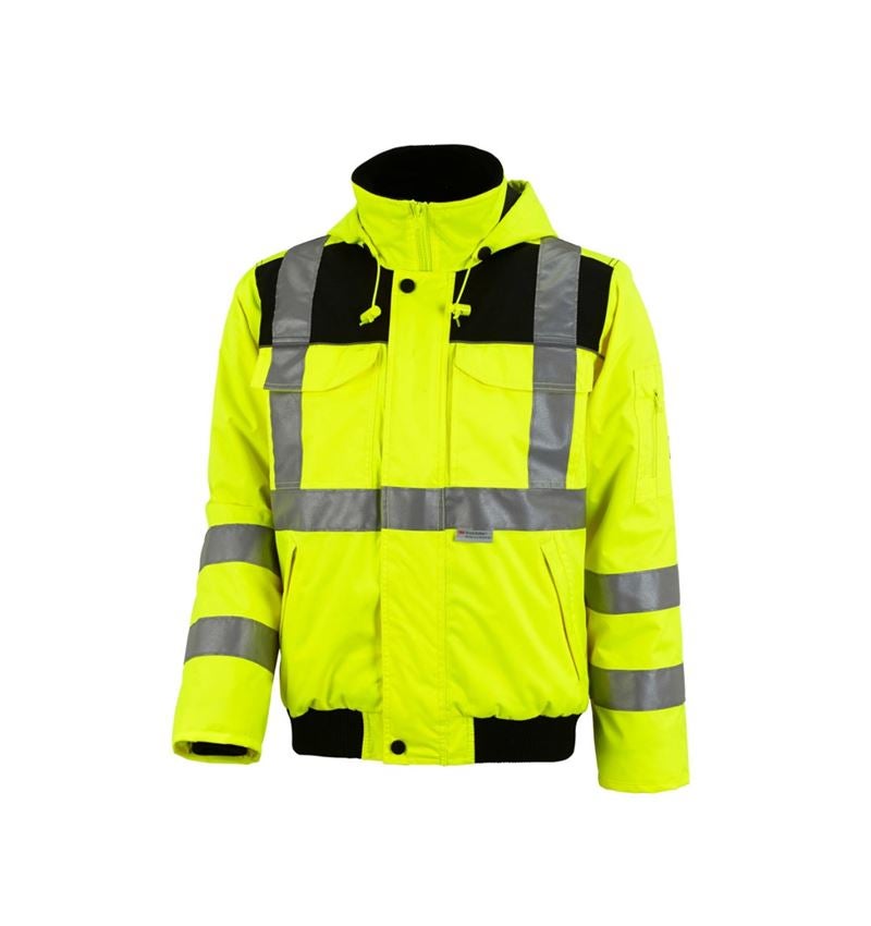 Topics: High-vis pilot jacket e.s.image + high-vis yellow 2