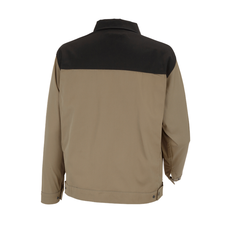 Work Jackets: STONEKIT Work jacket Odense + khaki/black 1