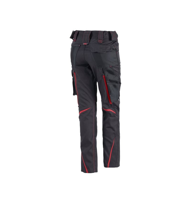 Hosen: Damenhose e.s.motion 2020 + graphit/feuerrot 4