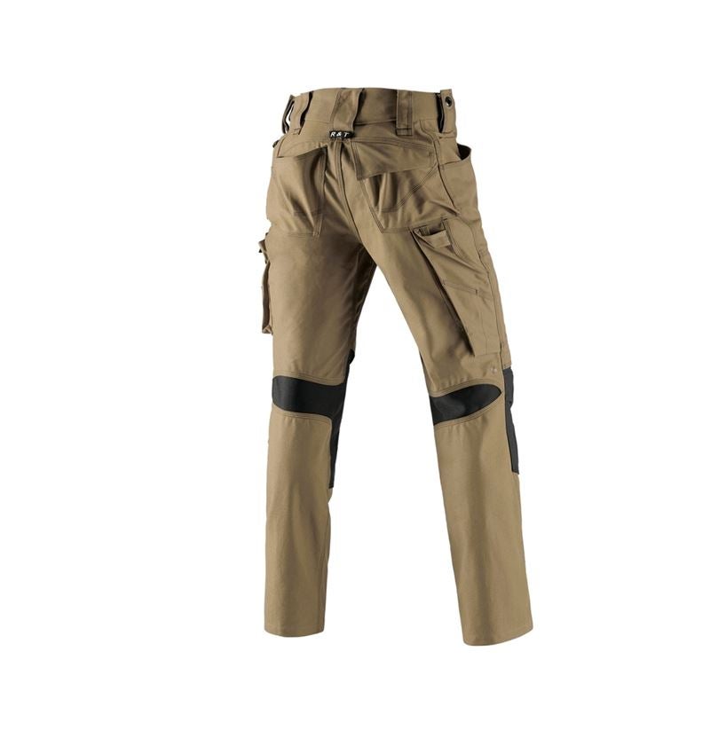 Arbeitshosen: Bundhose e.s.roughtough + walnuss 3