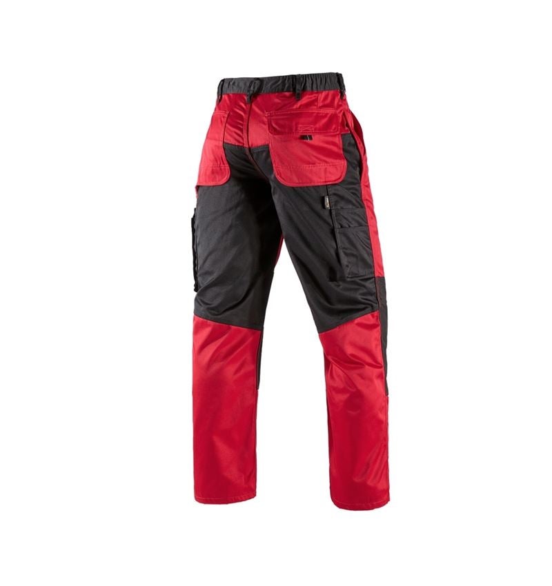 Fliesenleger: Bundhose e.s.image + rot/schwarz 9