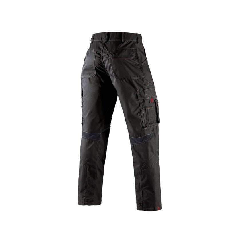 Arbeitshosen: Bundhose e.s.akzent + schwarz/rot 2
