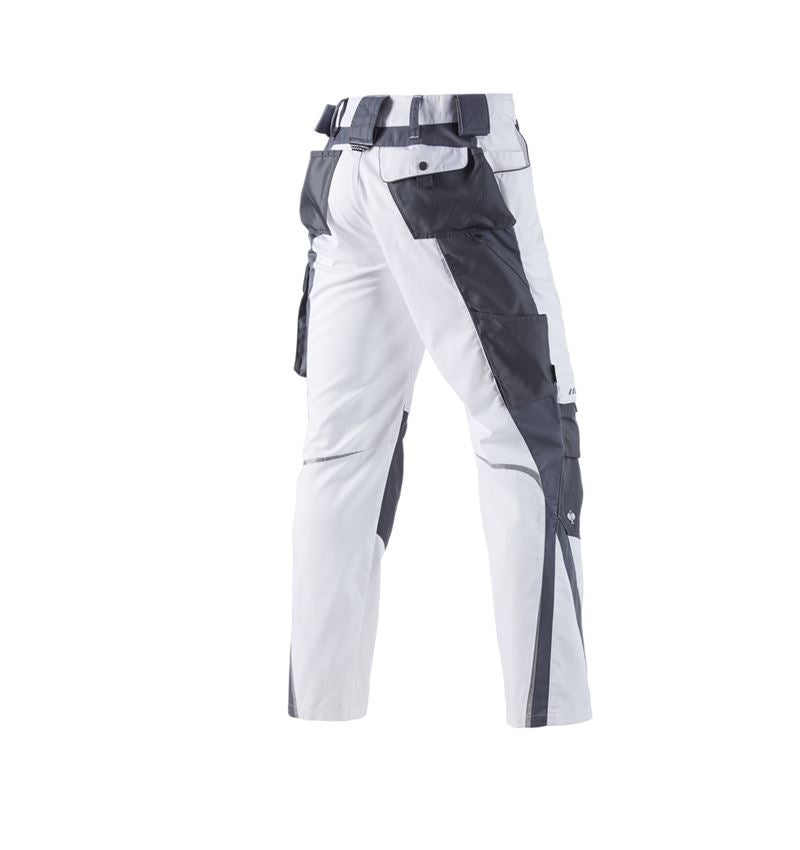 Dachdecker: Bundhose e.s.motion Winter + weiß/grau 3