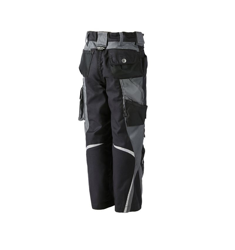 Winter trousers: Children's trousers e.s.motion Winter + graphite/cement 5