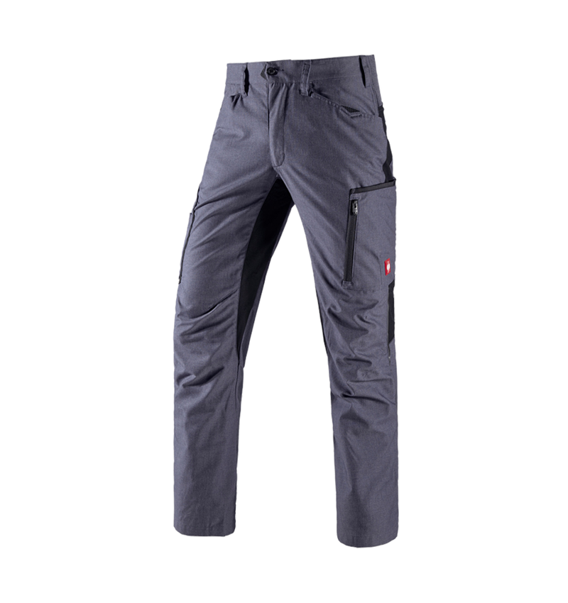 Winterhosen: Winter Bundhose e.s.vision + pazifik melange/schwarz 2